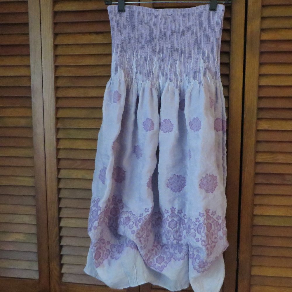 Lapis Summer Halter Dress